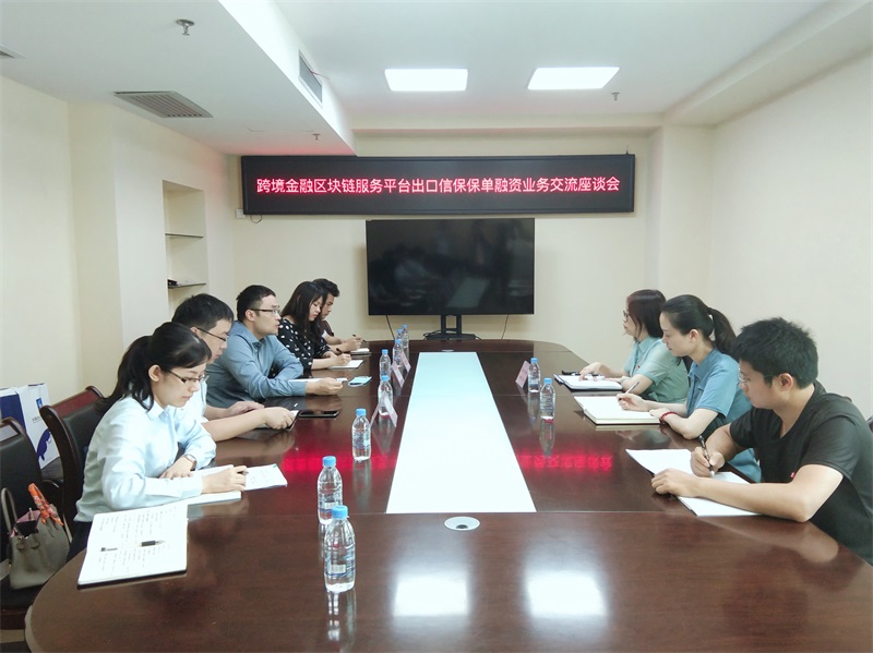 互聯網-北海支局-國家外匯管理局北海市中心支局組織召開跨境金融區塊鏈服務平臺出口信保保單融資業務交流座談會照片1-20210528.jpg