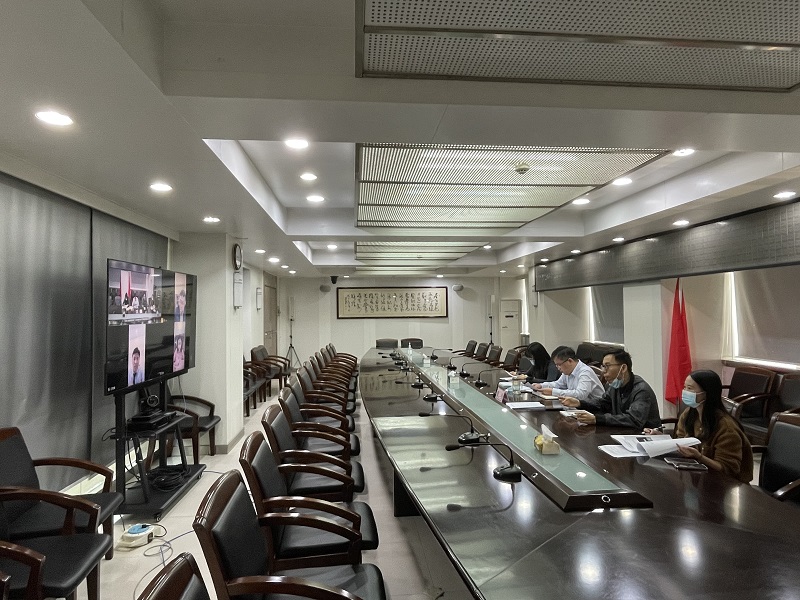 互聯網—防城港支局—國家外匯管理局防城港市中心支局與廣西北部灣銀行防城港分行、防城港市城市投資發展集團有限公司召開境外債券投資及備用信用證業務線上視頻交流會20220408.jpg